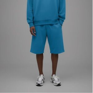 Fashion Nova Men's Teal Athletic Shorts